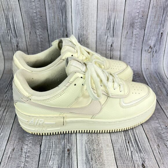 Nike Air Force 1 Low Shadow Coconut Milk CU8591-102 Women’s Size 10 US - Picture 2 of 10